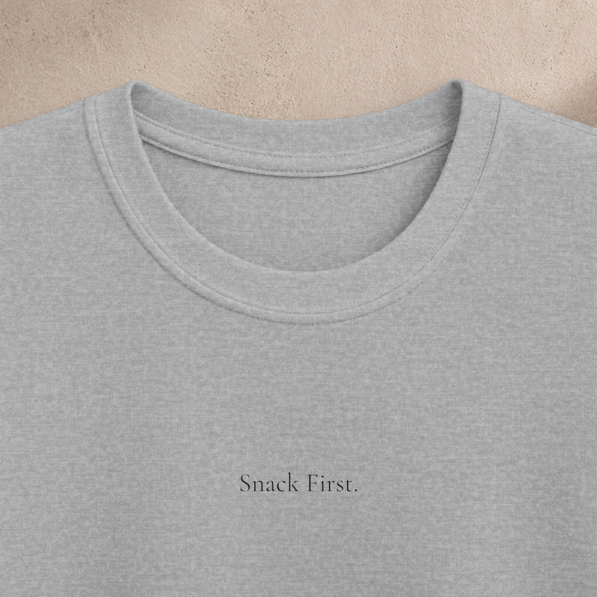 ' Snack First ' - Kids Tee