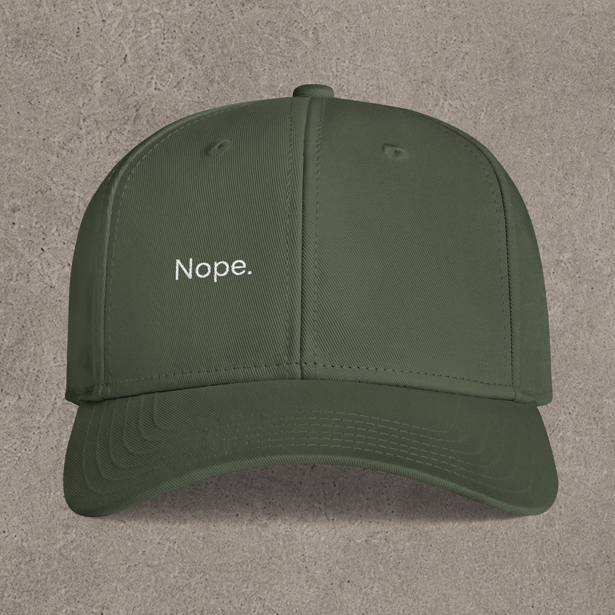 'Nope.' - Embroidered Cap