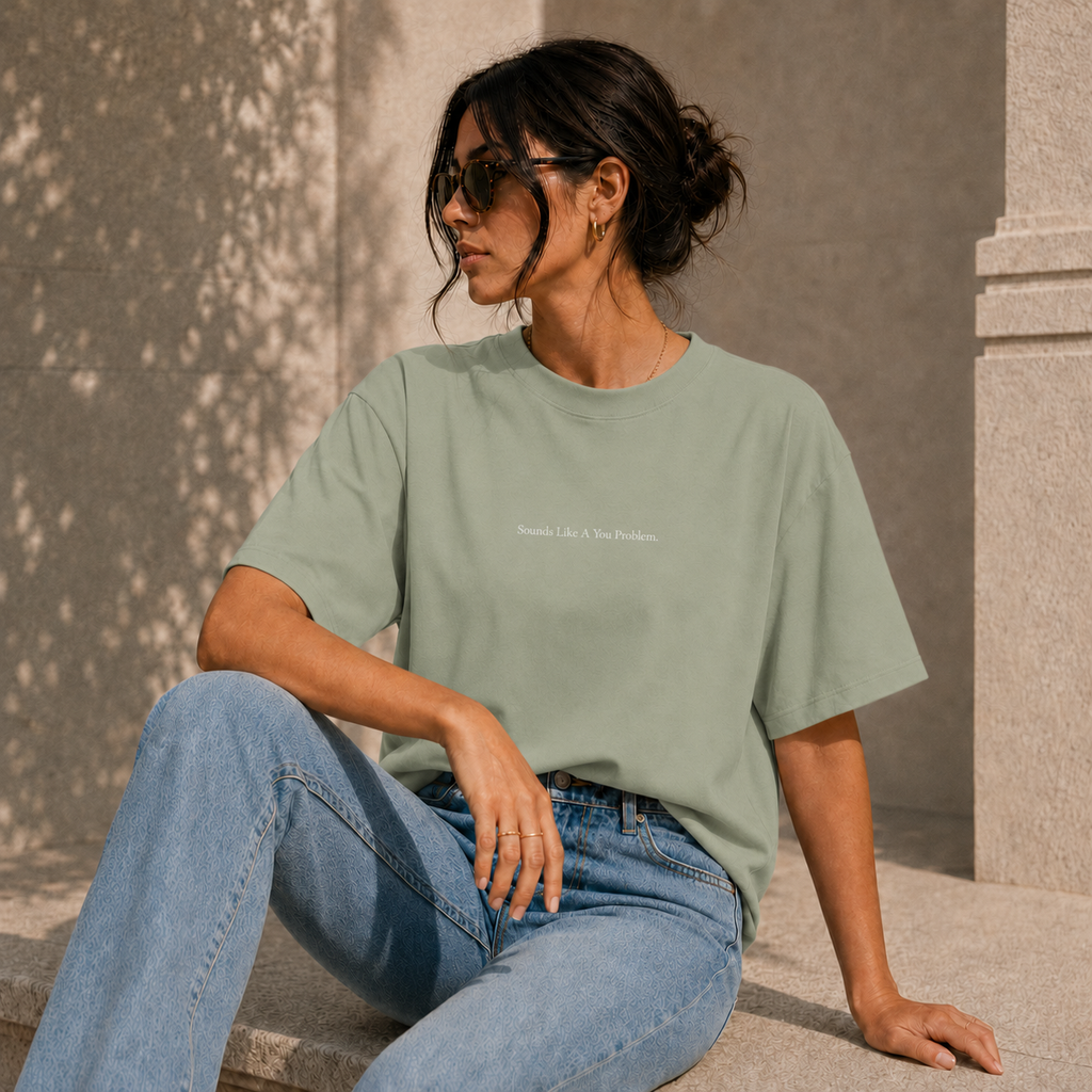 'Sounds Like A You Problem' - Minimalist Faded Tee