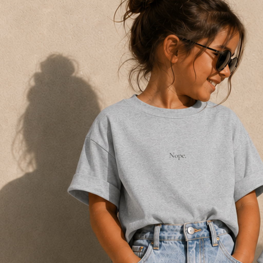 ' Nope. ' - Kids Tee