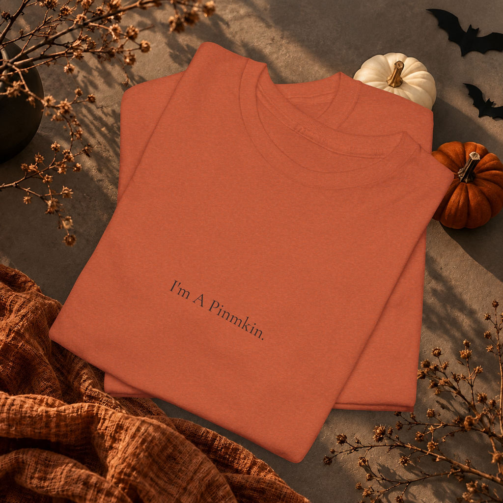 'I Am A Pumpkin' - Minimlal  Halloween Costume Tee