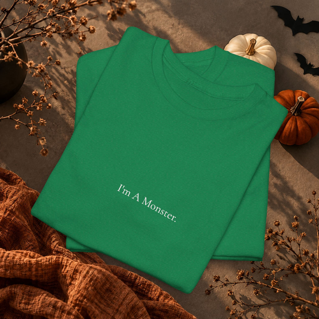 ' I'm A Monster.' - Minimal Halloween Costume