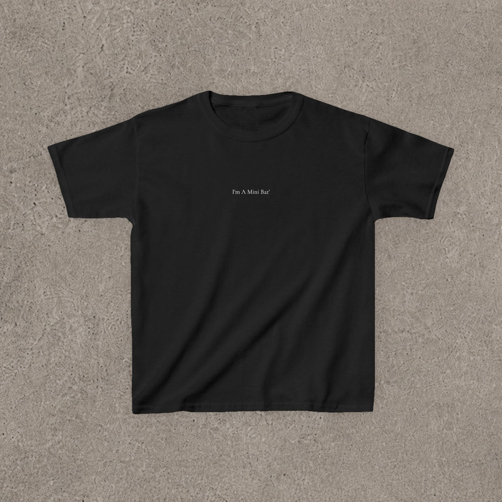 'I'm A Mini Bat' -Minimal Halloween Costume Tee